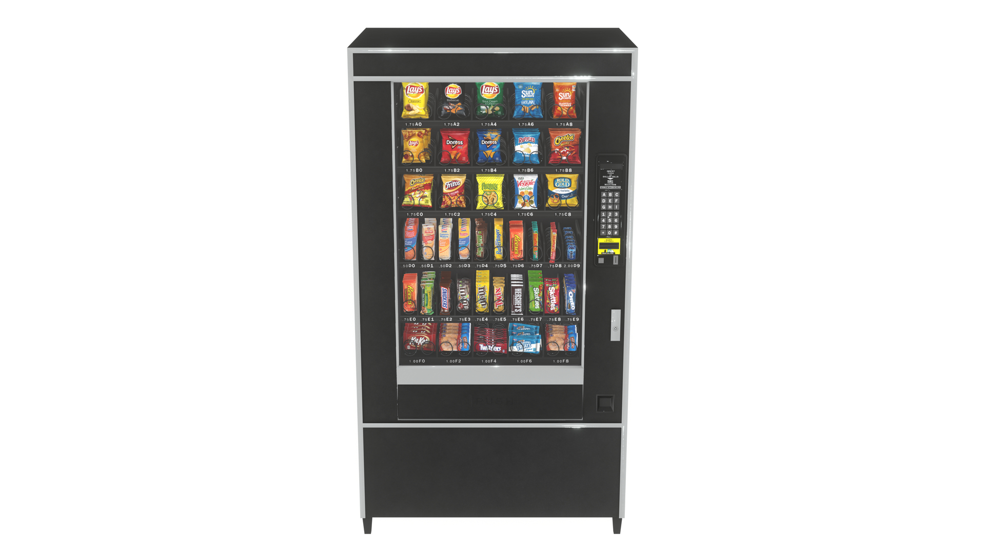 National Vendors Model 148 Snack Vending Machine