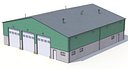 Green Industrial Building 32 PBR