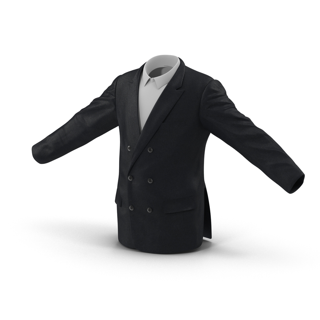 Mens Suit Jacket 5 3d Max