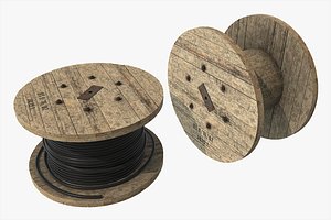 3D model cable coil