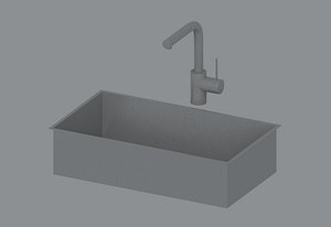 3D Modern Sink model