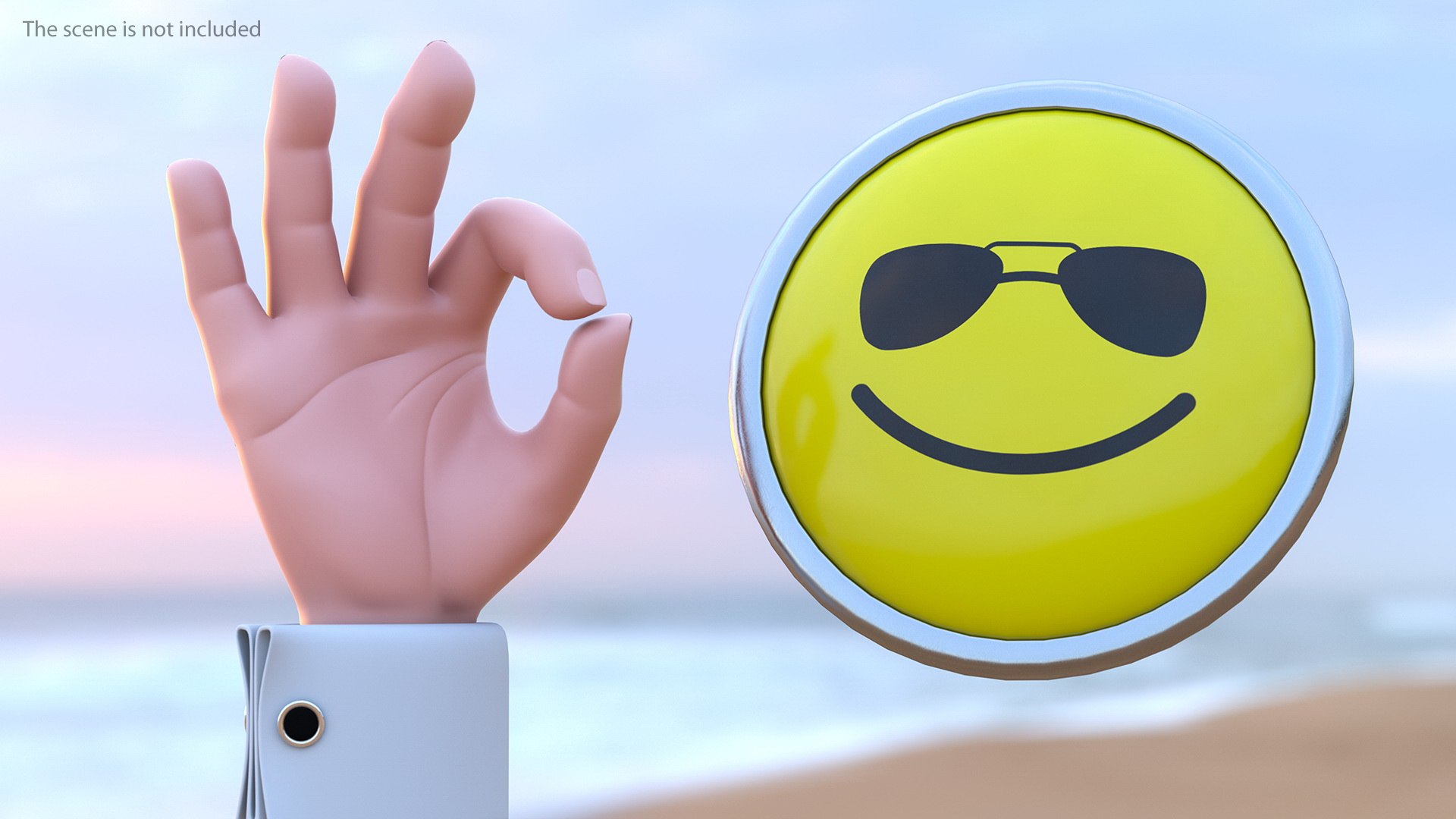 Cartoon man hands rigged 3D model - TurboSquid 1526662