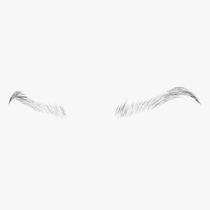 Straight Eyebrows