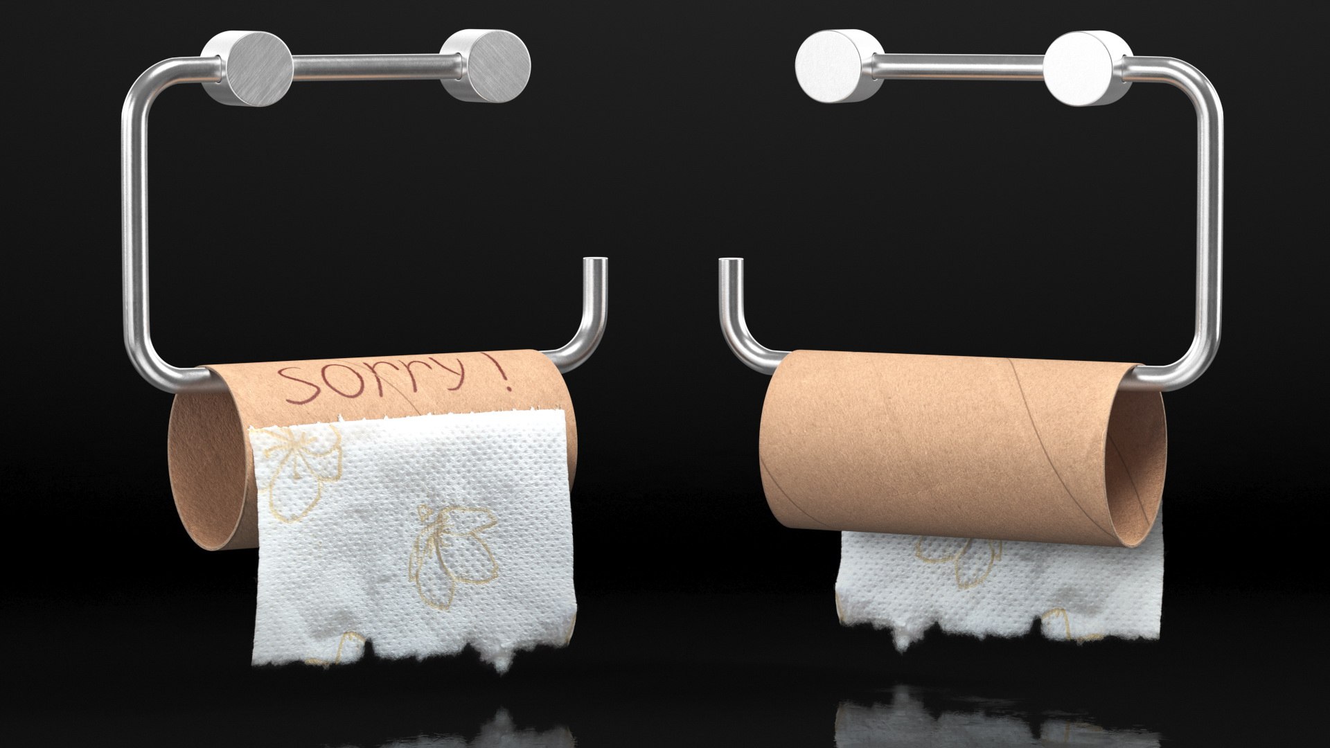 No Toilet Paper with Messages Collection 3D https://p.turbosquid.com/ts-thumb/Ra/lwKJFf/TH/notoiletpaperwithmessagescollection3dsmodel007/jpg/1663855974/1920x1080/fit_q87/1c62e20fc8f90a488683c2cec891bba36dd9ce99/notoiletpaperwithmessagescollection3dsmodel007.jpg