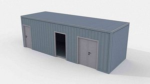 Modern 20ft Container Office 3D