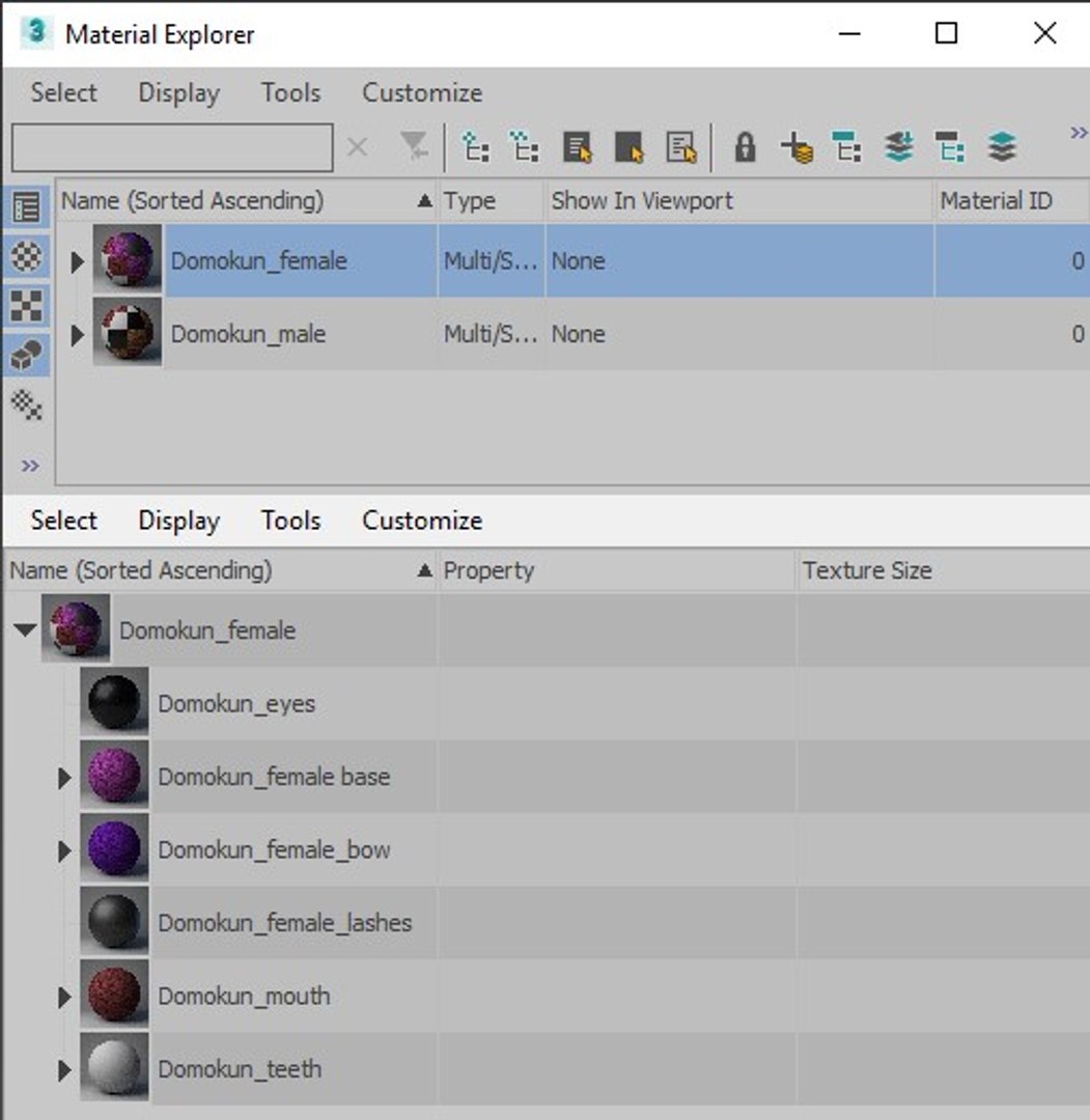 3D DomoKun Couple Model - TurboSquid 1846273