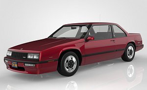Buick LeSabre T-Type 1988 3D model