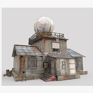 3D model Abandoned Polar Station