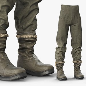 Medieval Style Trousers and Boots