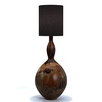 Gaia Vessel Face Floor Lamp PBR