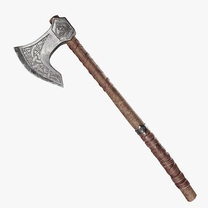 Viking Axe PBR Game Ready