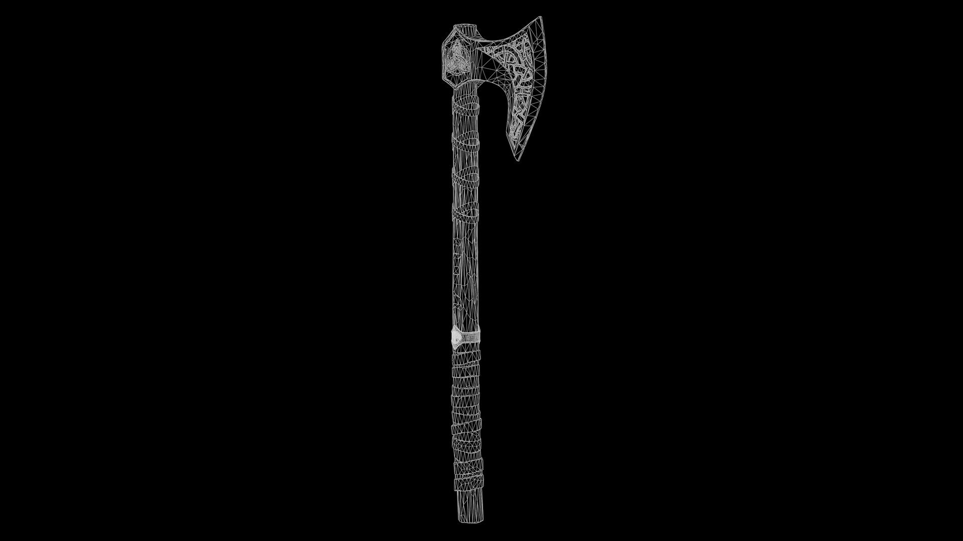 Viking Axe PBR Game Ready model https://p.turbosquid.com/ts-thumb/Rb/0rGEvH/yt/beauty_mviewcam_wireframe/png/1704634856/1920x1080/fit_q87/fa4b2673b00992d9773726e8b855ba6456f606c2/beauty_mviewcam_wireframe.jpg