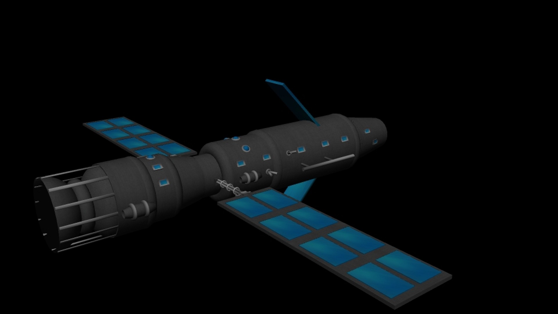 Satellite 3d Model