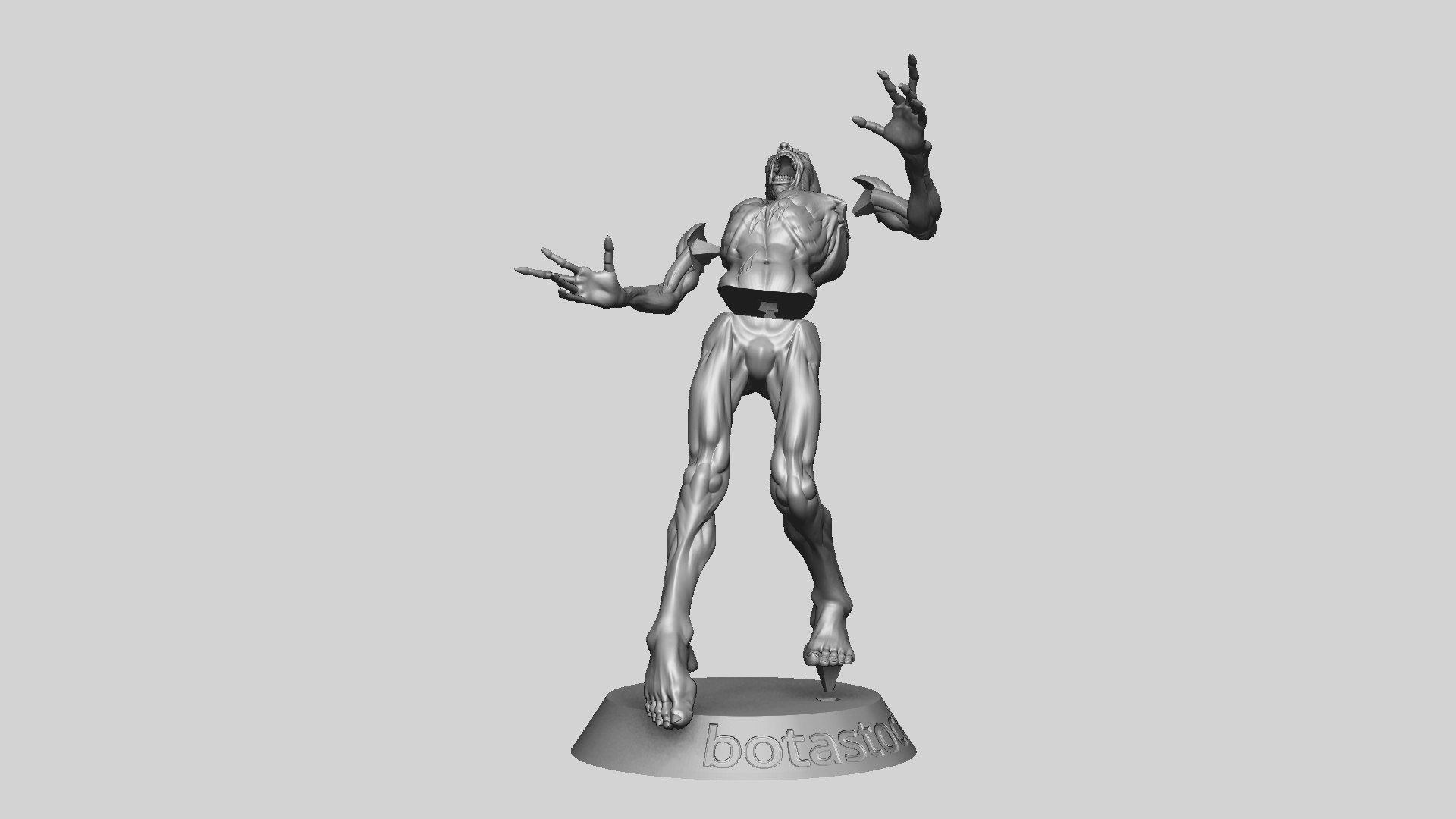 3D model Zombie Undead Pose 05 3D printable STL model - TurboSquid 1969668