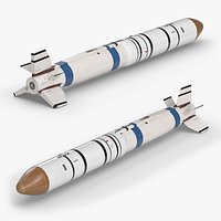 ASM-135 ASAT Inert Training Version White