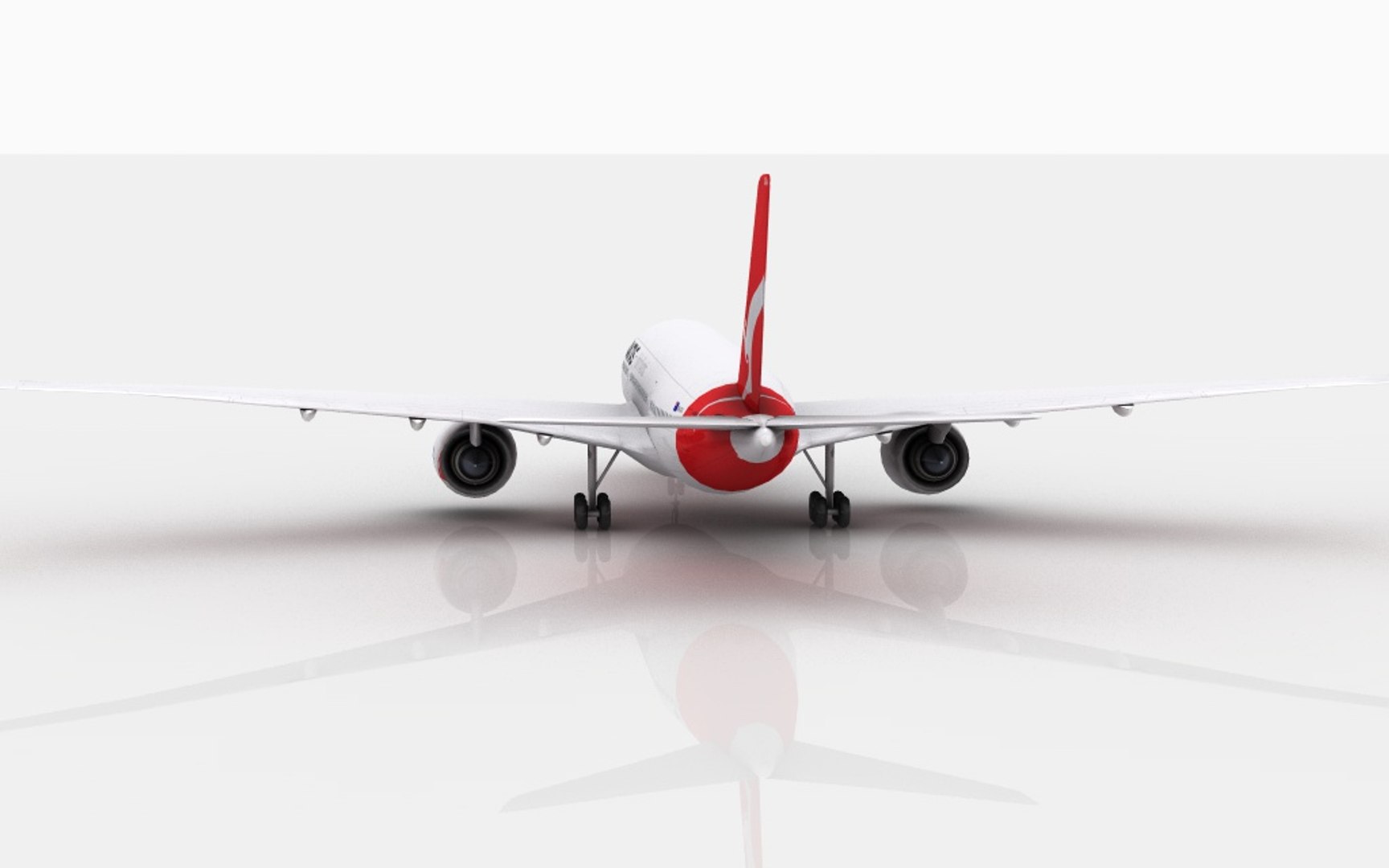 3d Model Airbus A350 Qantas - Turbosquid 1363048