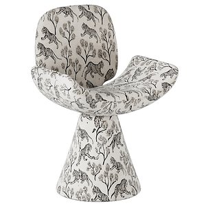 Armchair and chair collection 3D model
