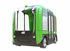 E-Bus Photo Realistic 3D model