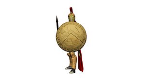 Spartan 4 Second set Medium spartan army 3D model
