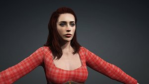 Character - Girl-Naked
