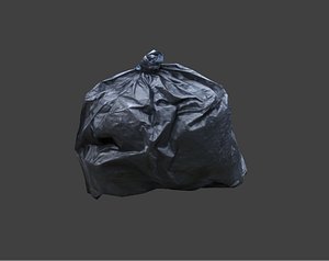 3D ready garbage bag model