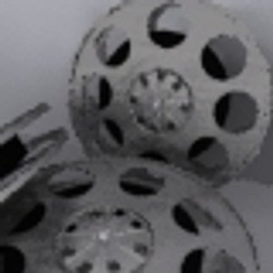 3D Film Reel Model