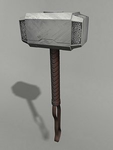 thor s hammer 3ds