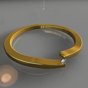 solitare ring1 3ds