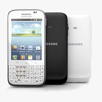 Samsung Galaxy Chat B5330 Android Smartphone White and Black