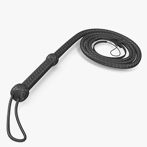 Black Cowboy Whip Rigged