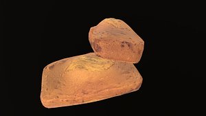 3D Tea Cake AR VR PBR  Lowpoly with game ready 3d Model