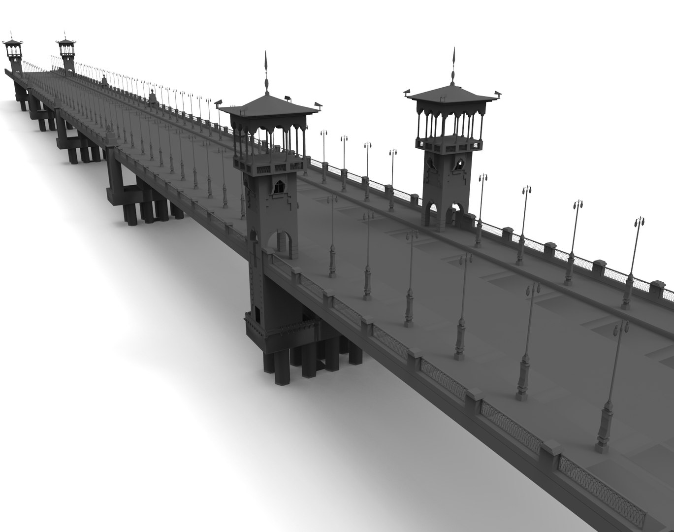 Bridge Of Stanley Alexandria 3D TurboSquid 1871288