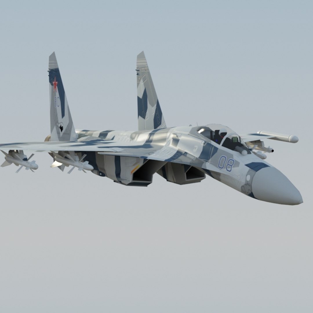 3d su35 flanker