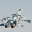 Su35 Flanker SplinterCamo