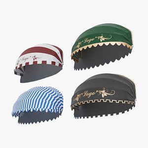 3D model awnings