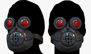 3D gas mask