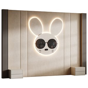 Kids-wall-panel-01 3D