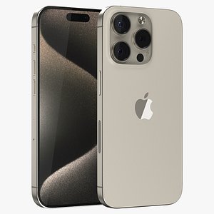 iPhone 15 Pro Natural Titanium model