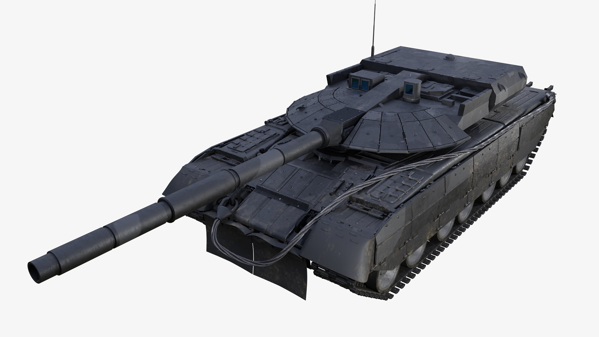 Russian Tank Object 640 3D - TurboSquid 1634392