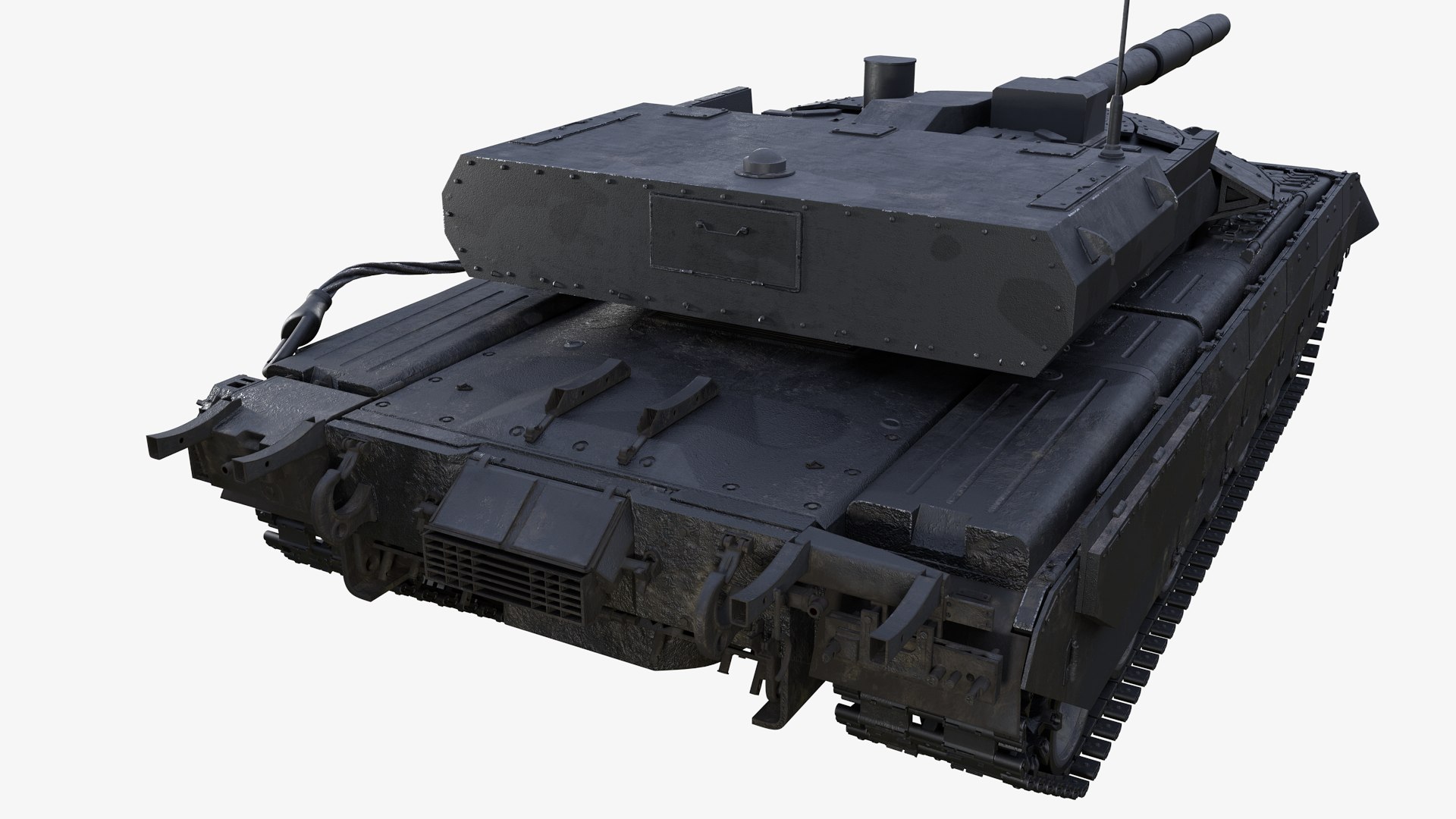 Russian Tank Object 640 3D - TurboSquid 1634392