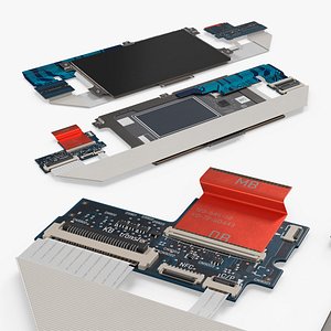 3D Laptop Touchpad Module with Ribbon Cable X G1a