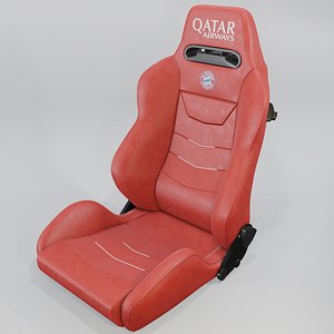 3D Allianz Arena Football Stadium coaching Seat