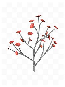 Blooming good weather 3D model