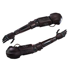 3D Robot Arm LowPoly