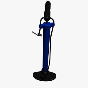 bicycle pump air 3d model