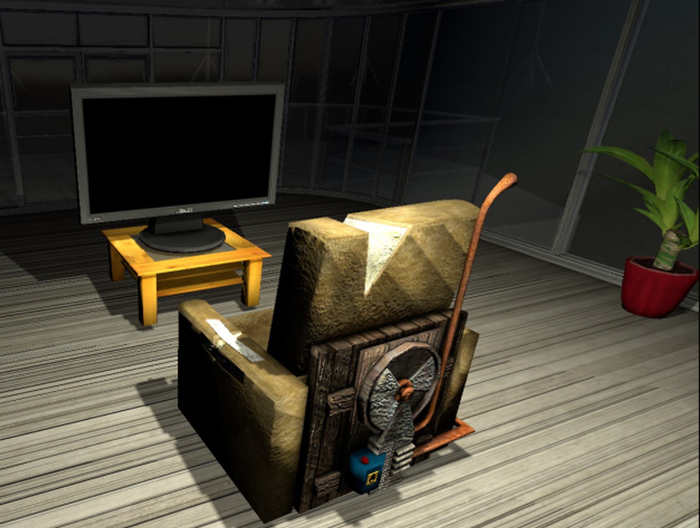 Free Interior Test 3d Model