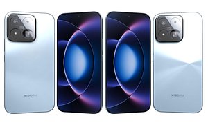 Xiaomi 17 Max Blue 3D model