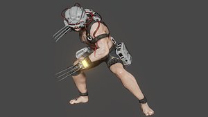 3D Weapon X model