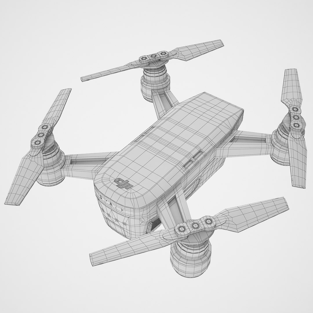 Dji Spark 3D Model - TurboSquid 1341103