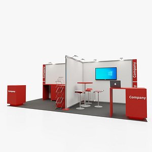 3D model Exhibition stand 3
